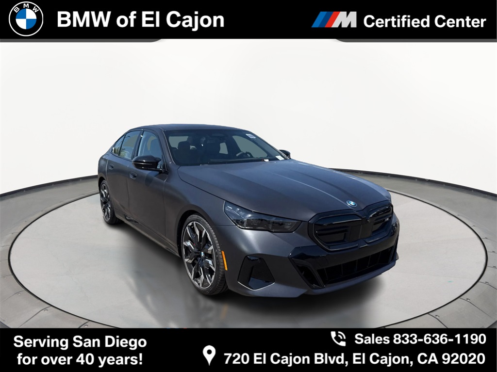 New 2025 Frozen Deep Grey BMW M60 image 1