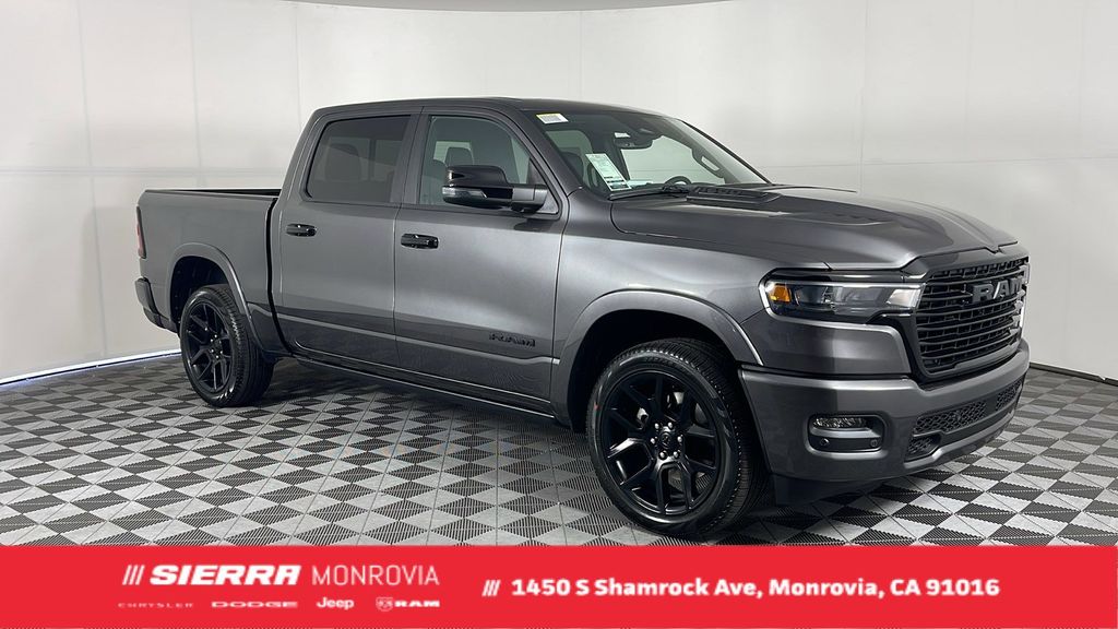 New 2025 Granite Crystal Metallic Clear-Coat Exterior Paint RAM Laramie image 1