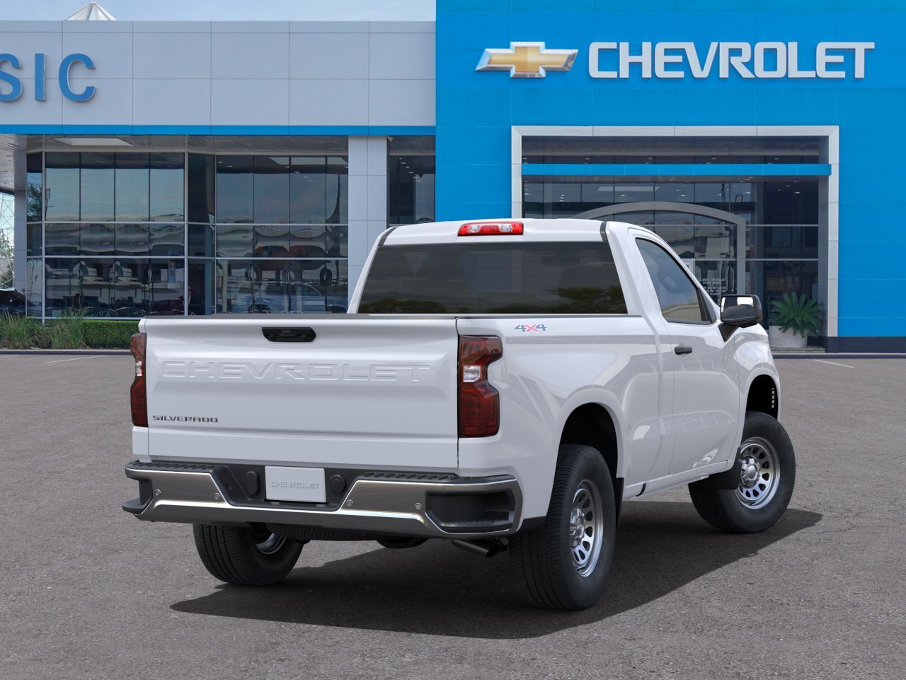 2024 Chevrolet Silverado 1500 WT White at Classic Elite Chevrolet Sugar Land