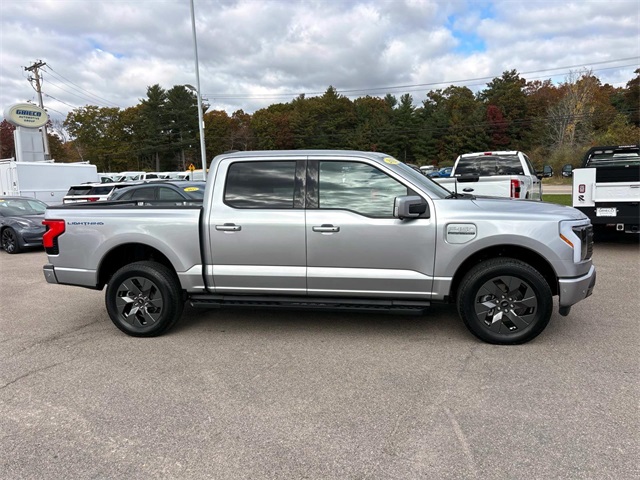 Used 2023 Ford F-150 Lightning Lariat with VIN 1FTVW1EV3PWG54254 for sale in Raynham, MA