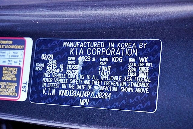 Used 2023 Gray Kia EX image 33