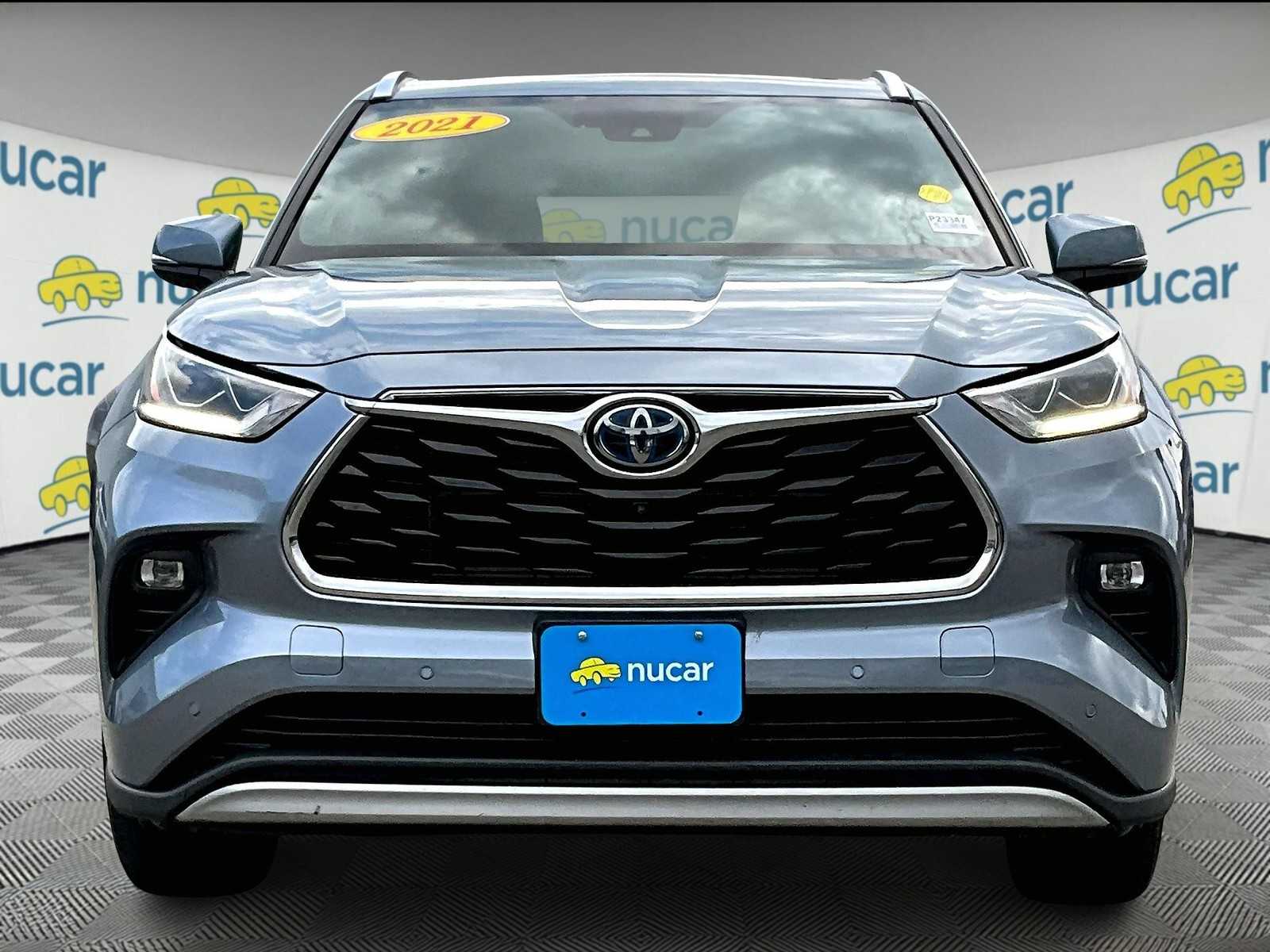 2021 Toyota Highlander Hybrid Platinum photo 2
