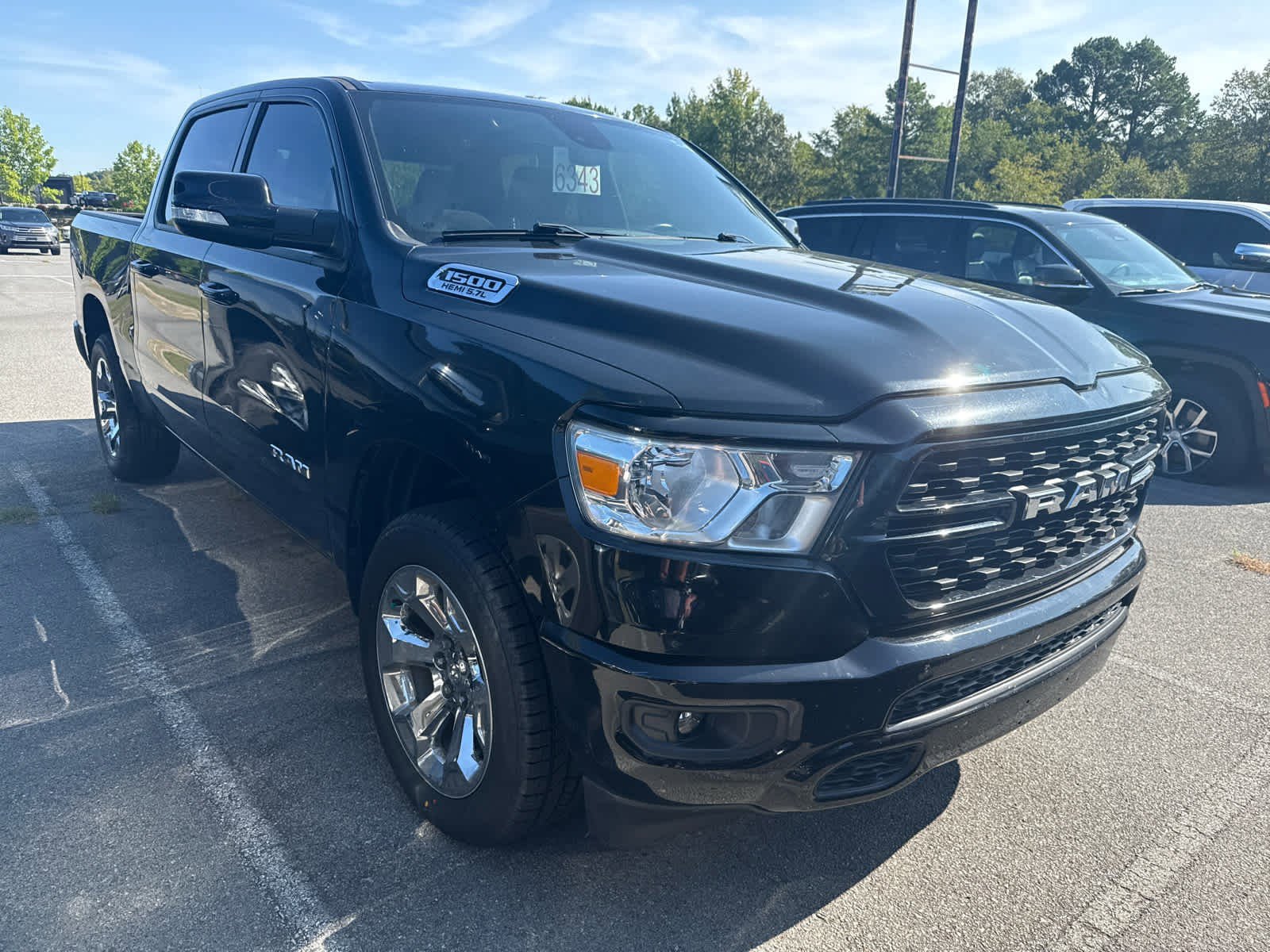 Used 2022 RAM Ram 1500 Pickup Big Horn/Lone Star with VIN 1C6SRFFT1NN203029 for sale in Little Rock