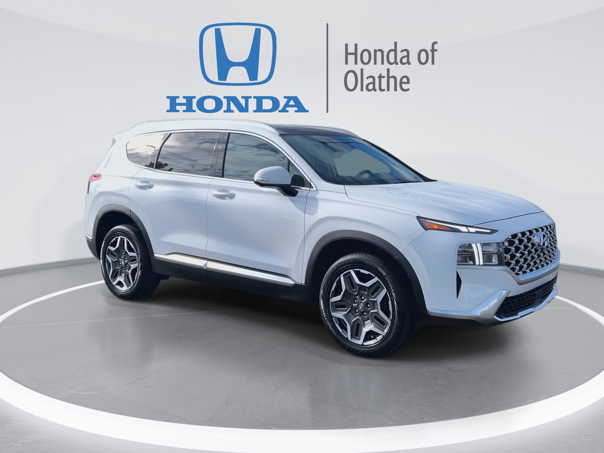 Used 2023 Hyundai Santa Fe SEL Premium HEV with VIN 5NMS3DA1XPH010530 for sale in Kansas City