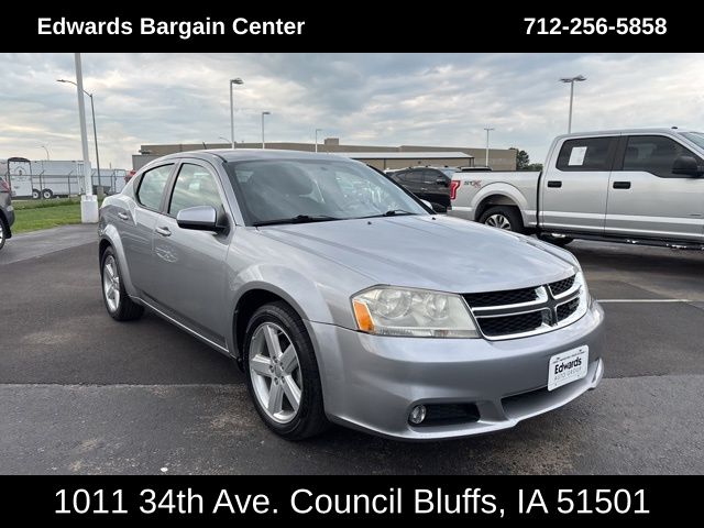 Used 2013 Dodge Avenger SXT with VIN 1C3CDZCBXDN681817 for sale in Council Bluffs, IA