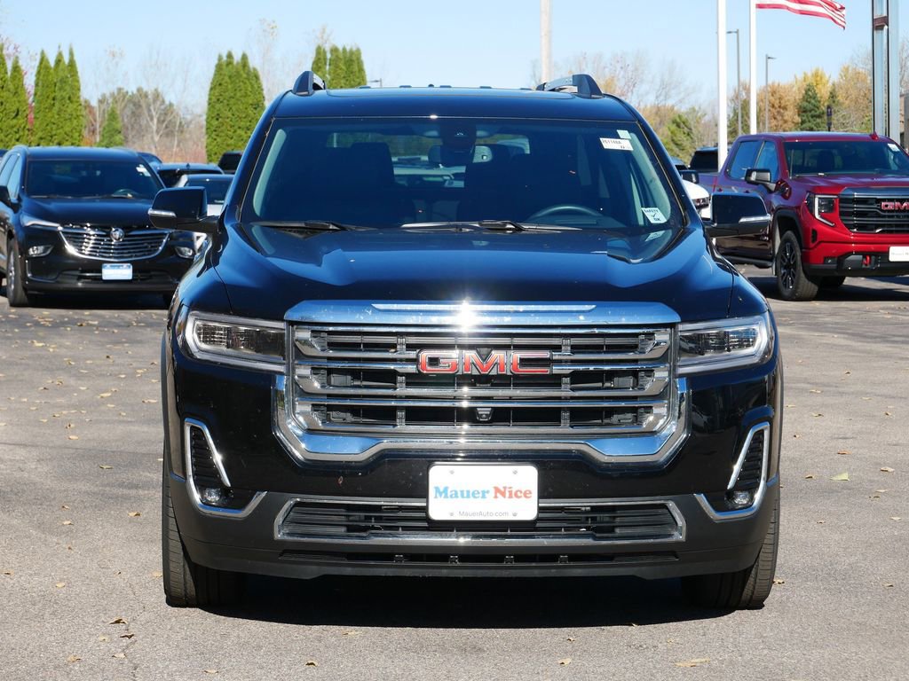 Certified 2023 GMC Acadia SLT with VIN 1GKKNULS1PZ258102 for sale in Inver Grove Heights, Minnesota