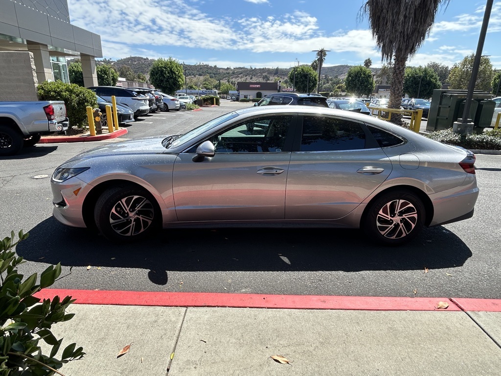 2021 Hyundai Sonata Hybrid Blue photo 2