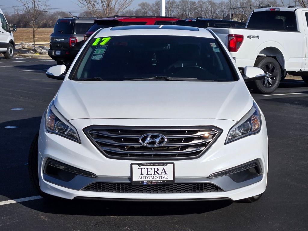 Used 2017 Hyundai Sonata Sport with VIN 5NPE34AF1HH582891 for sale in Plano, IL
