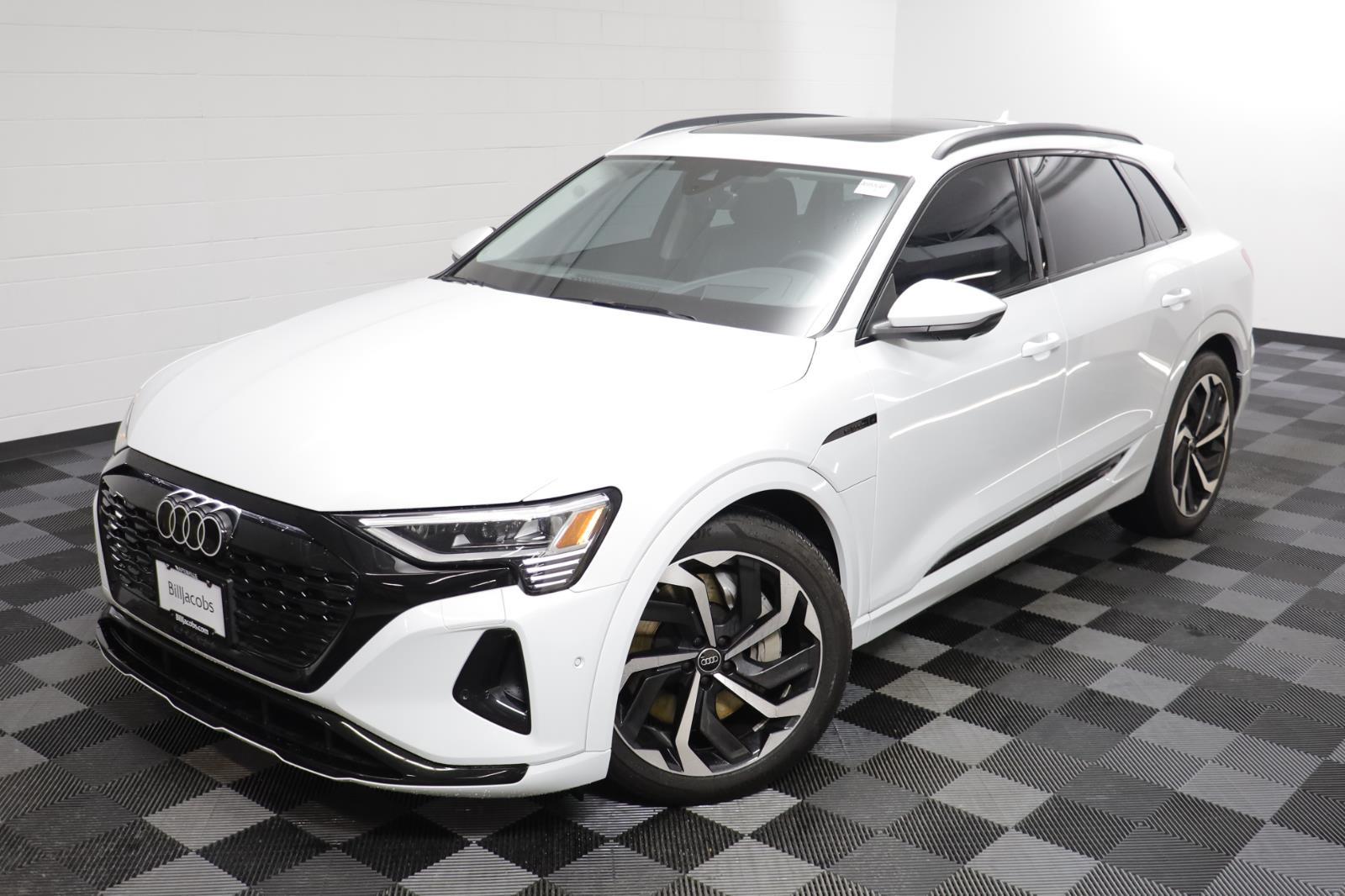 Used 2024 Audi Q8 e-tron Prestige with VIN WA16AAGE5RB015569 for sale in Naperville, IL