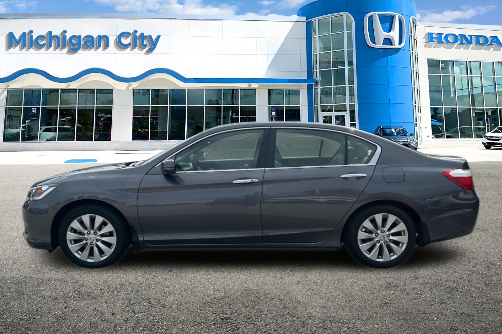 Used 2013 Honda Accord EX-L with VIN 1HGCR2F81DA009867 for sale in Michigan City, IN