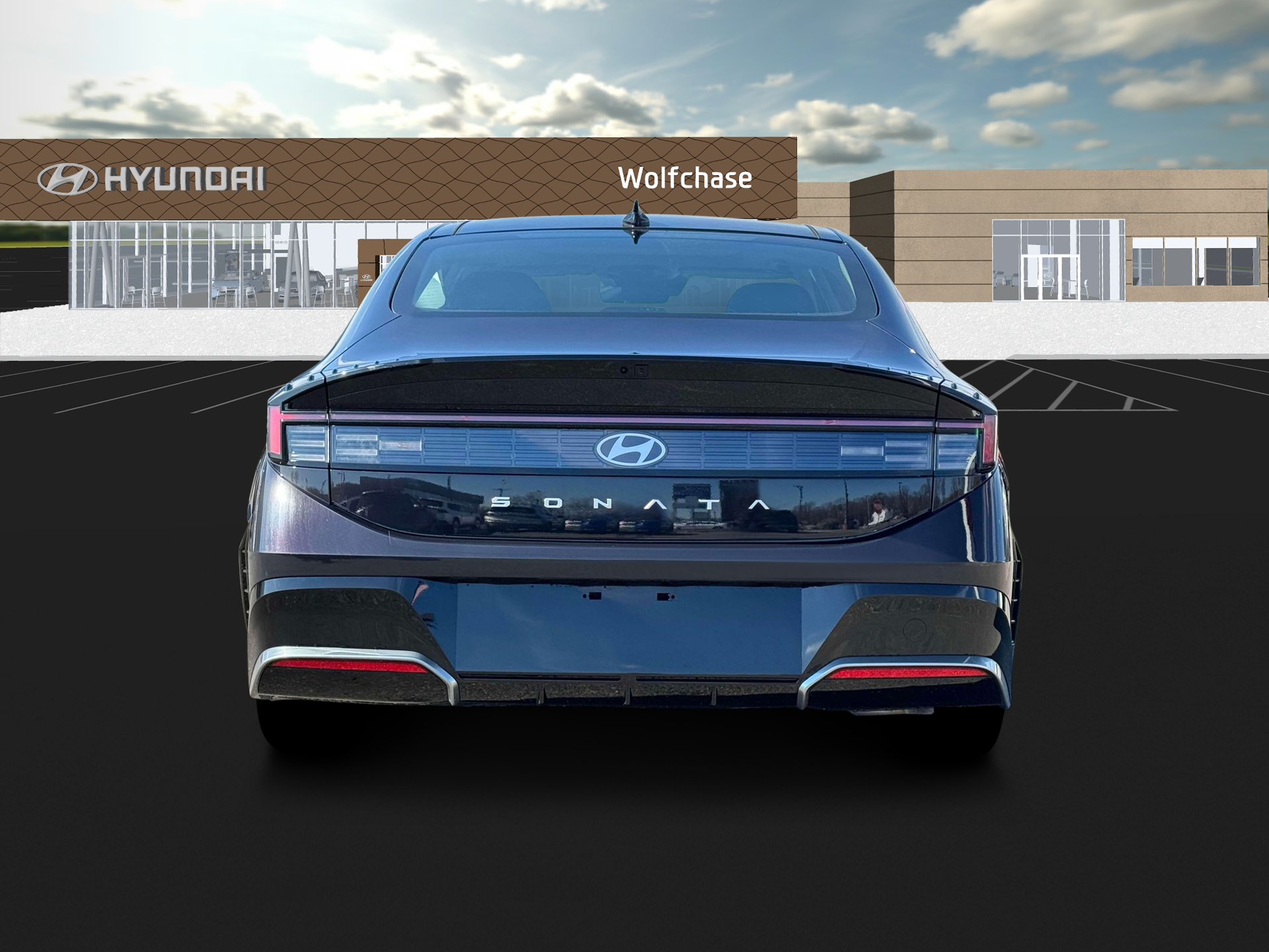 New 2025 Blue Hyundai SEL Convenience image 6