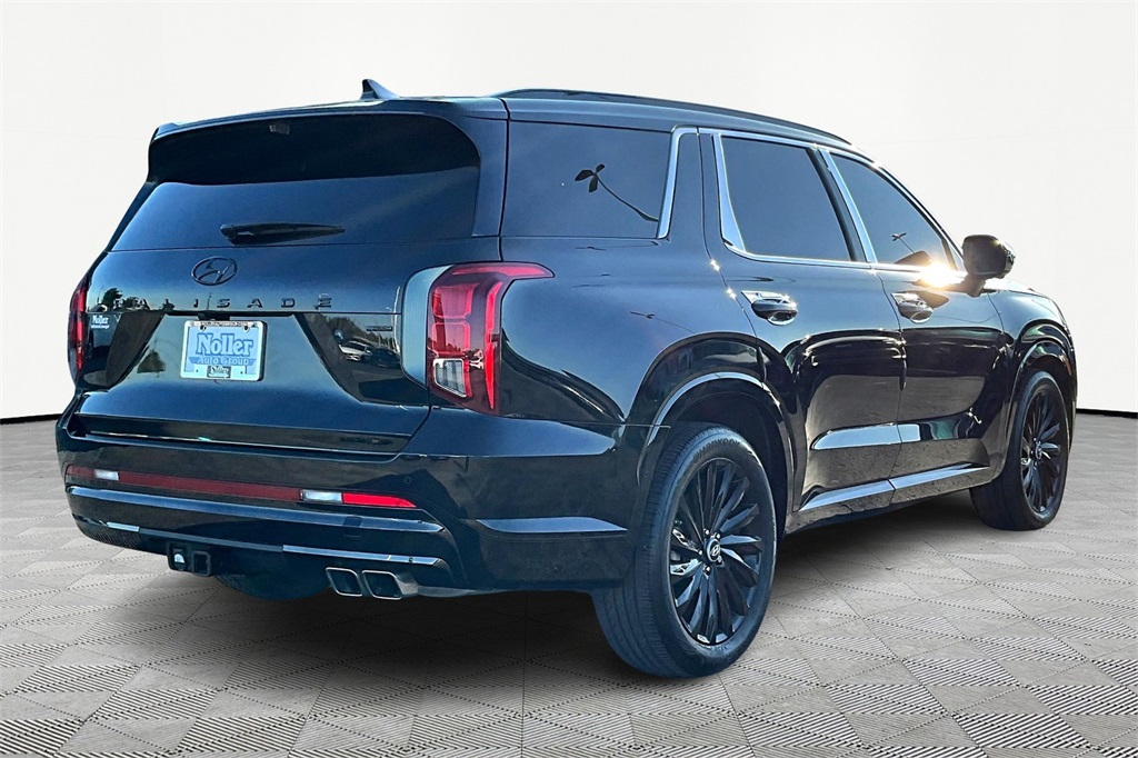 Used 2024 Hyundai Palisade Calligraphy Night Edition with VIN KM8R7DGE5RU765525 for sale in Kansas City