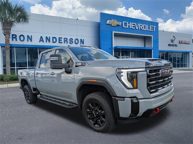 Used 2025 Thunderstorm Gray GMC AT4 image 1
