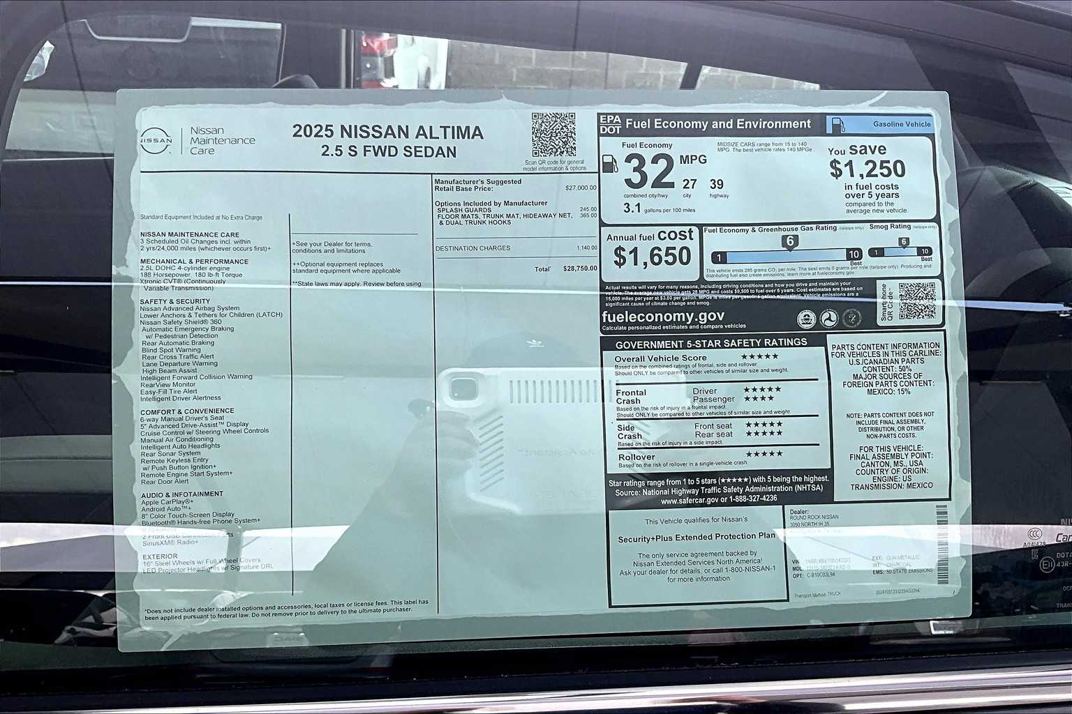 2025 Nissan Altima S photo 18