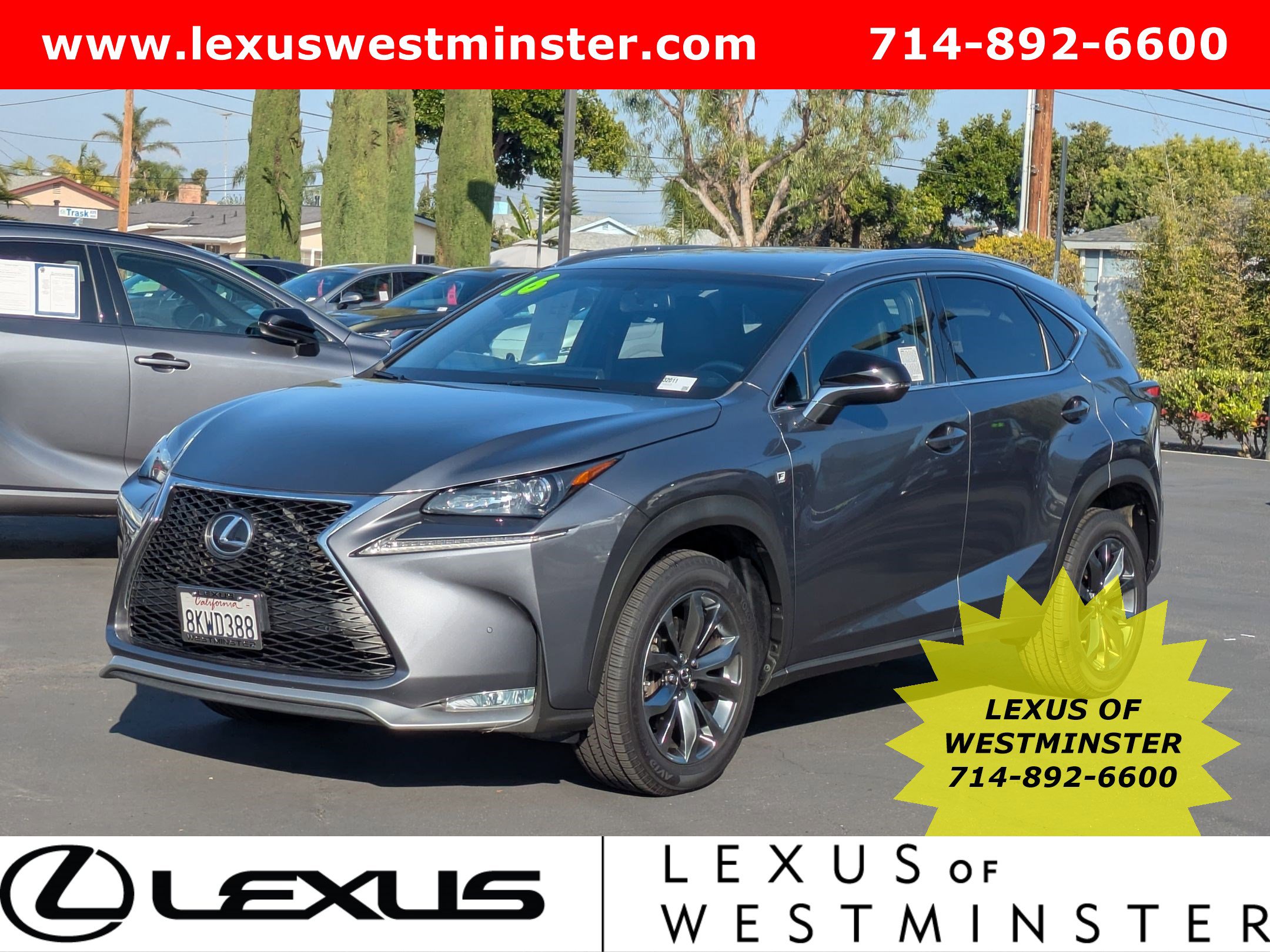 2016 Lexus NX F Sport's photo