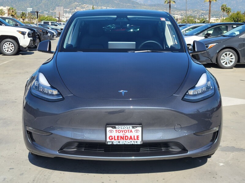 Used 2021 Tesla Model Y Long Range with VIN 5YJYGDEE8MF217913 for sale in Glendale, CA
