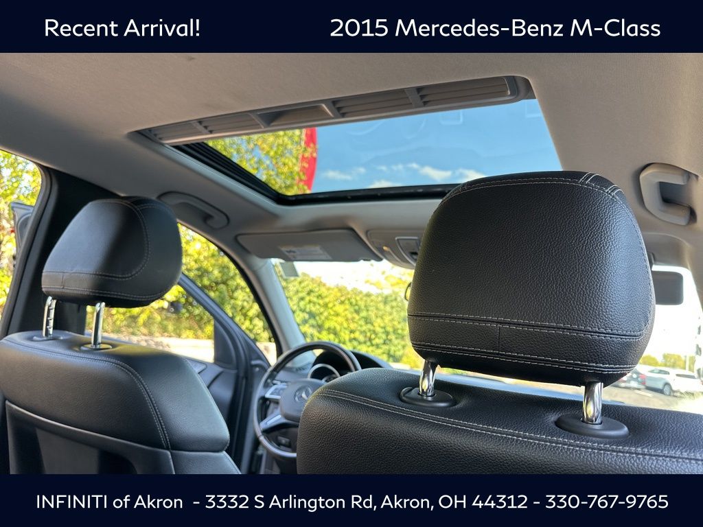 2015 Mercedes Benz ML 350 4MATIC photo 29