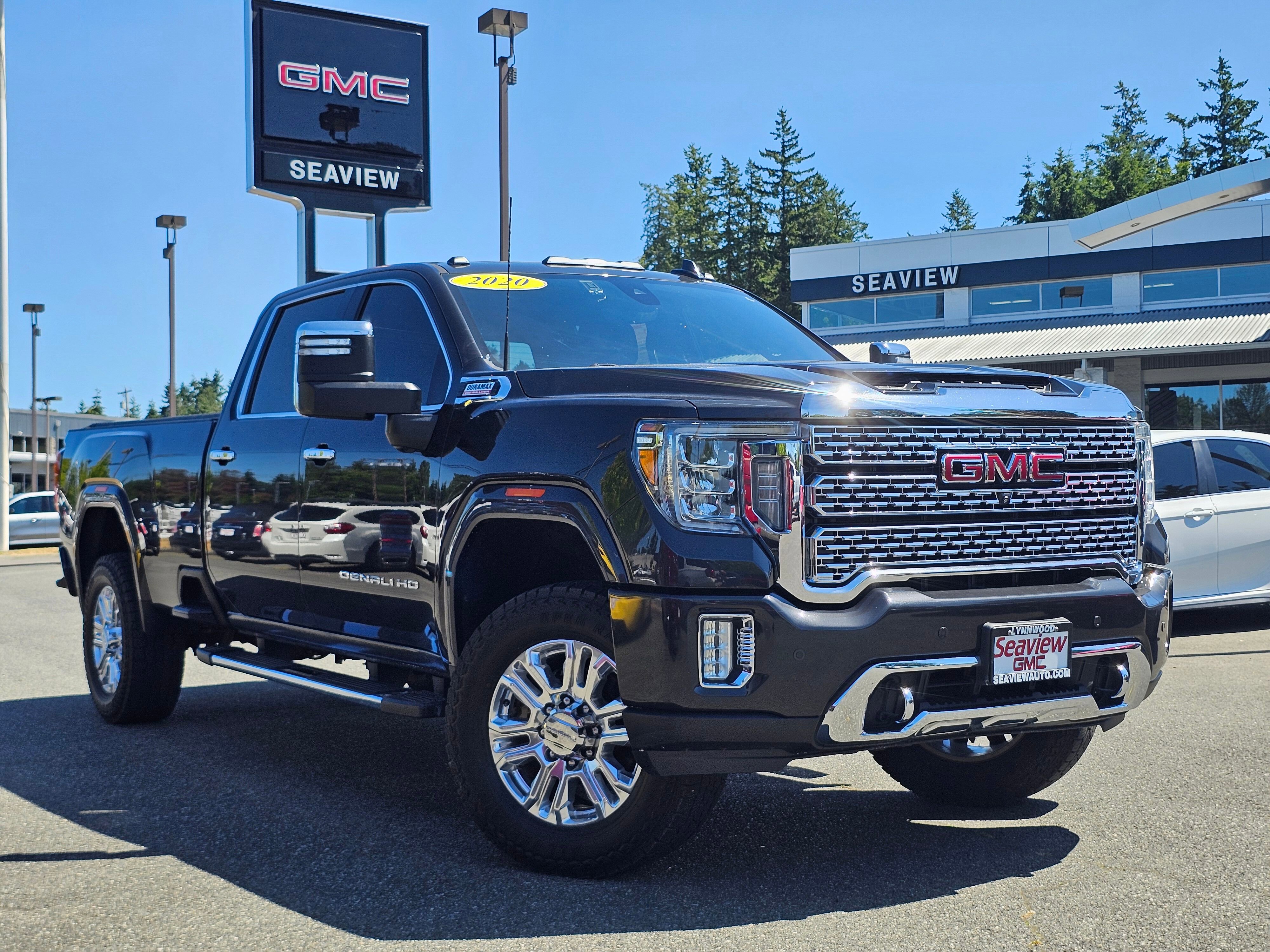 Used 2020 Carbon Black Metallic GMC Denali image 1