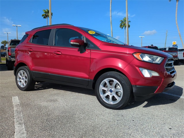 Used 2020 Ford Ecosport SE with VIN MAJ3S2GE7LC327105 for sale in Palm Bay, FL
