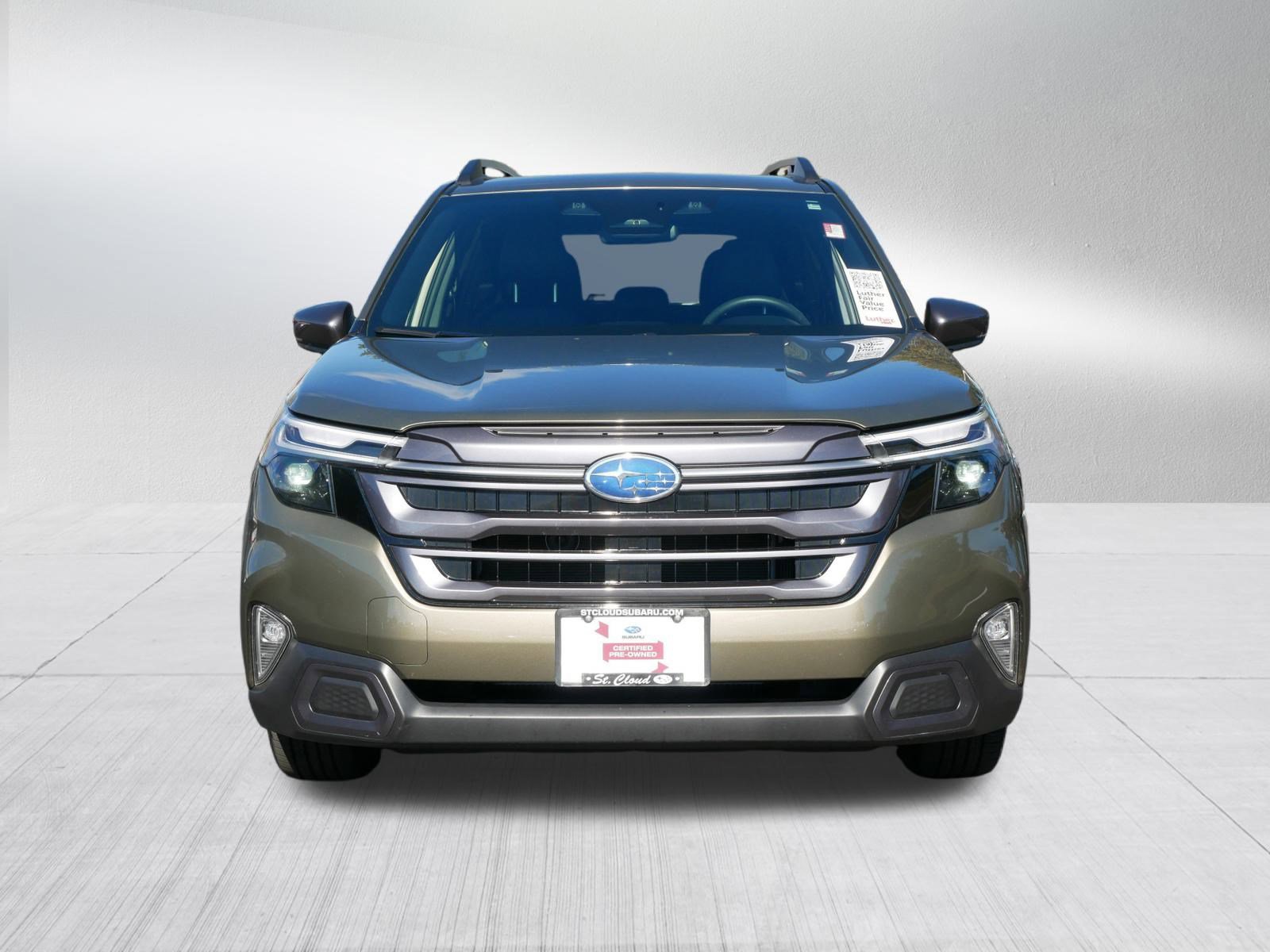 Certified 2025 Subaru Forester Limited with VIN JF2SLDNC2SH431147 for sale in Saint Cloud, Minnesota