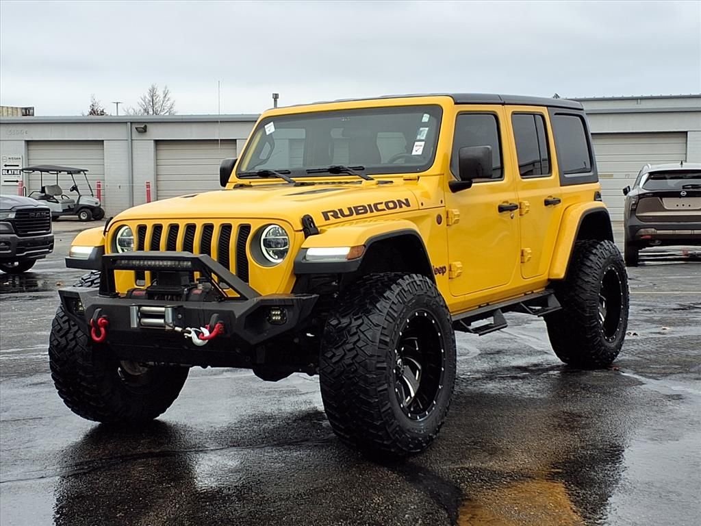 Used 2019 Jeep Wrangler Unlimited Rubicon with VIN 1C4HJXFN2KW533690 for sale in Kansas City