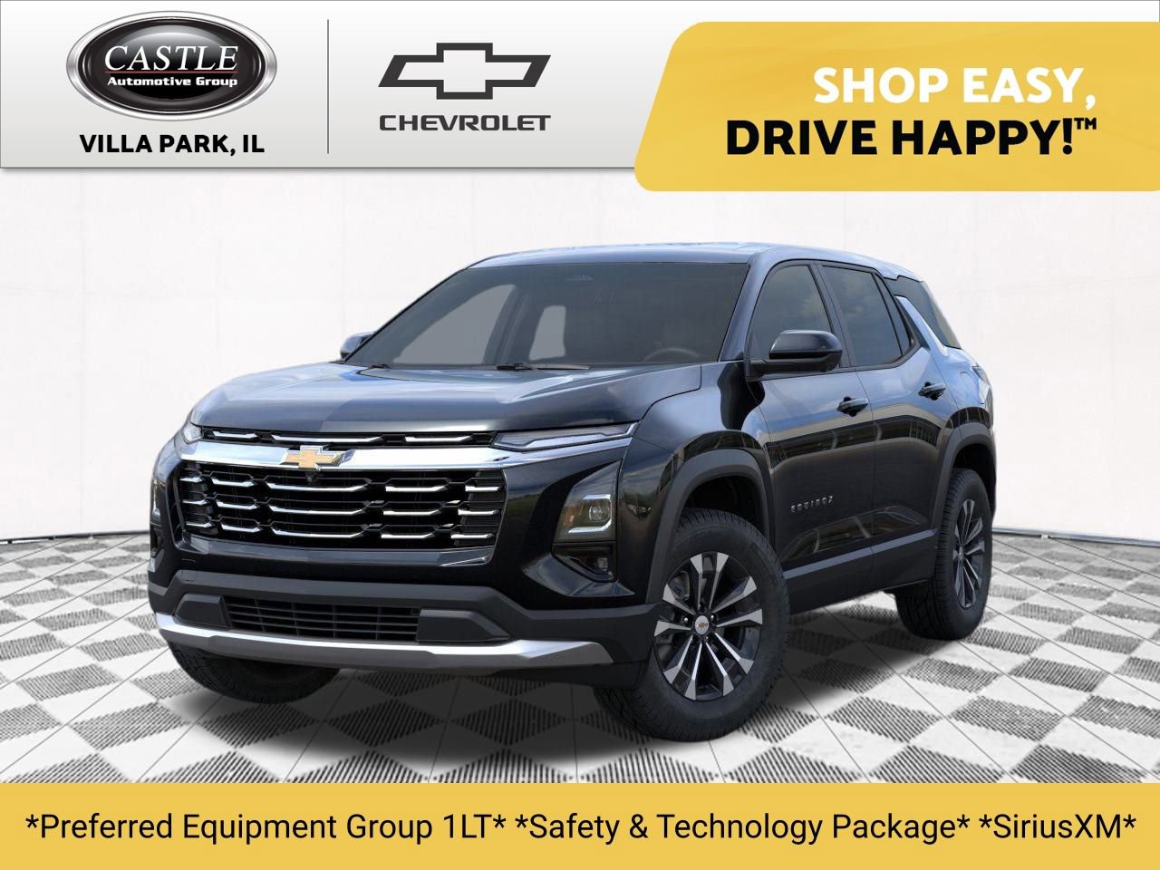New 2026 Mosaic Black Metallic Chevrolet LT image 1