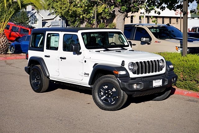 New 2026 Bright White Clear-Coat Exterior Paint Jeep Sport image 3