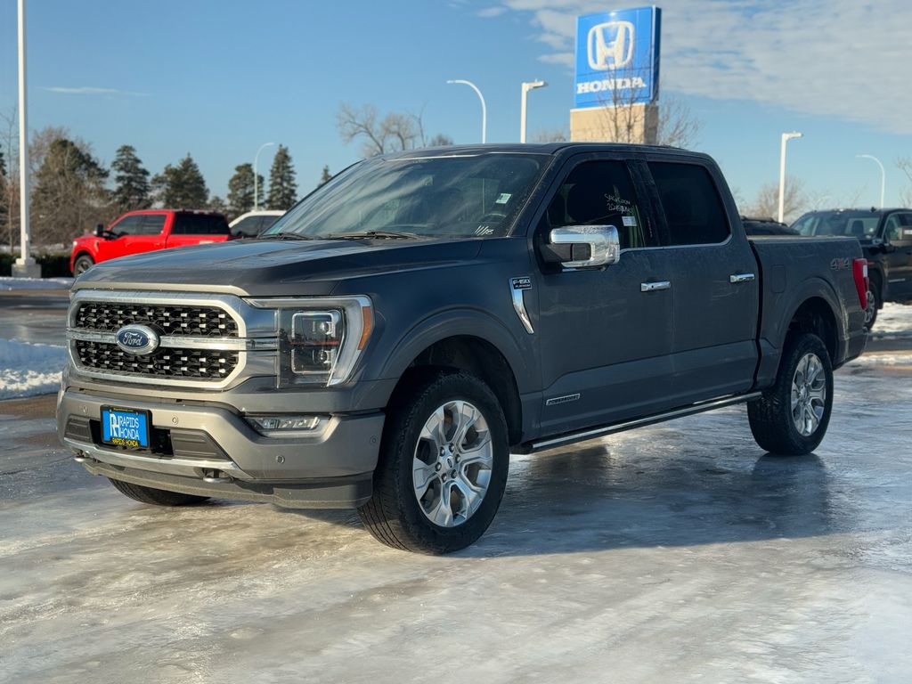 Used 2022 Ford F-150 Platinum with VIN 1FTFW1ED6NFC42645 for sale in Coon Rapids, Minnesota
