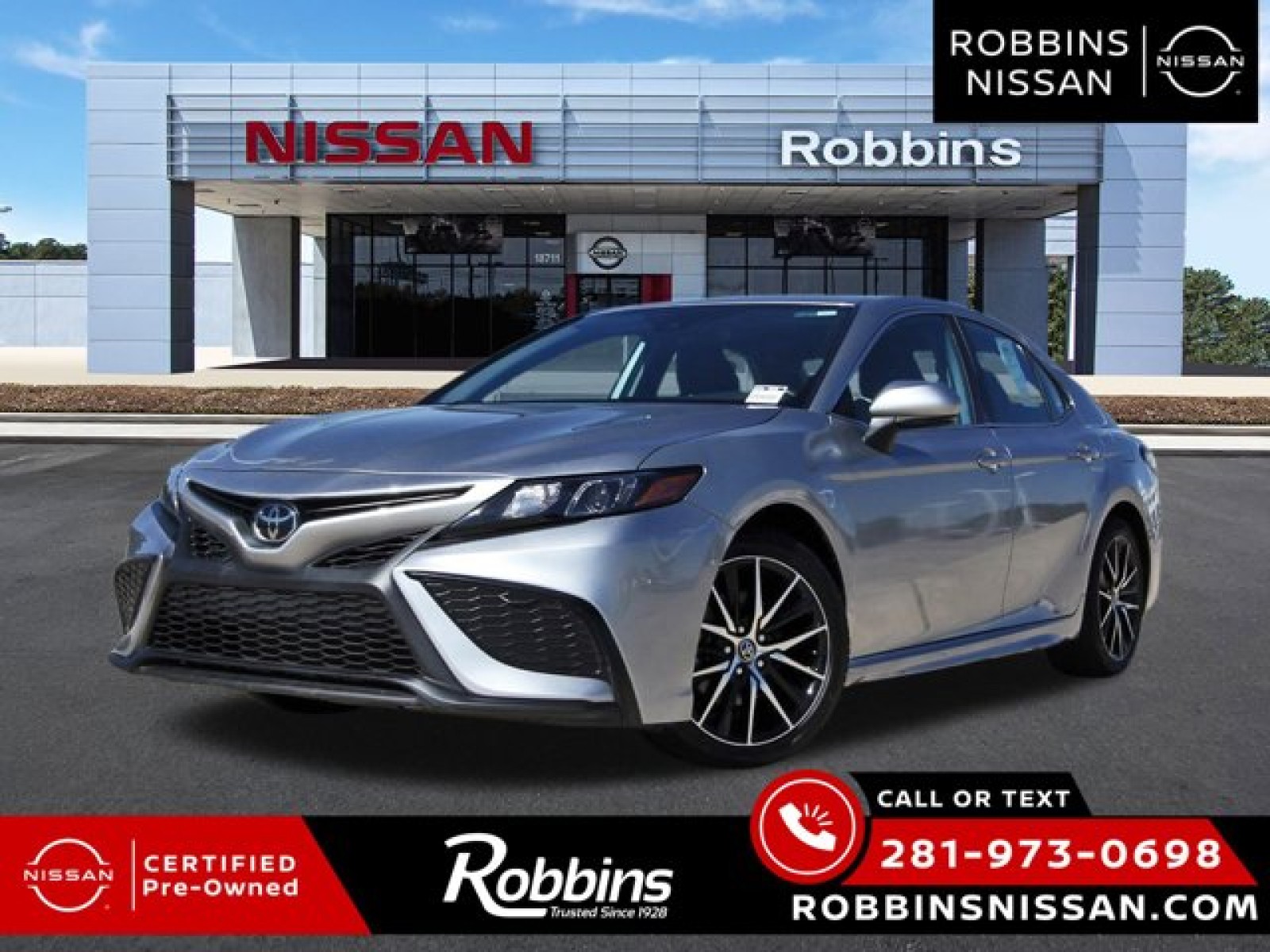 2024 Toyota Camry SE Silver at Turner Chevrolet