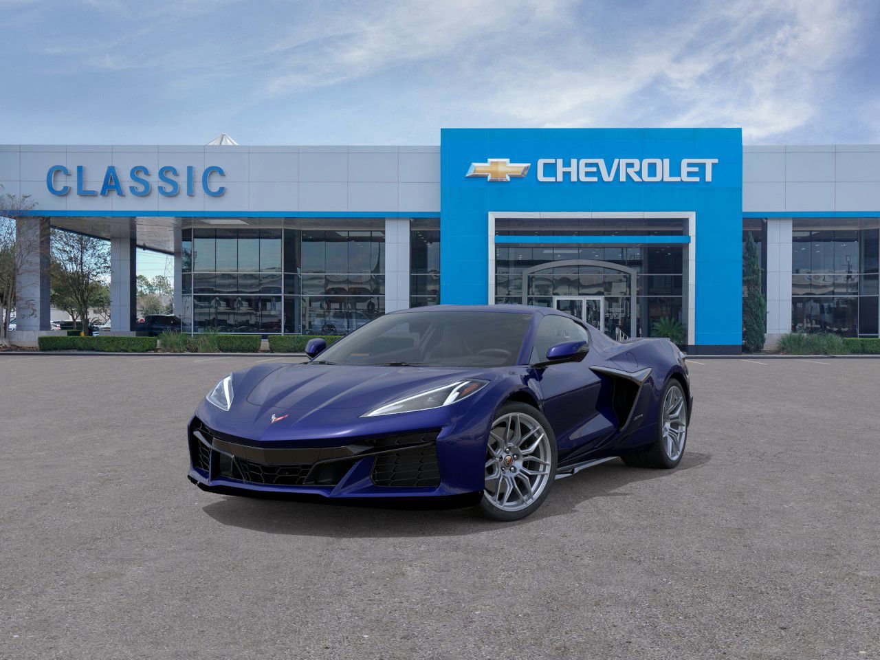 2026 Chevrolet Corvette Z06 1LZ Purple at Classic Elite Chevrolet Hwy 6