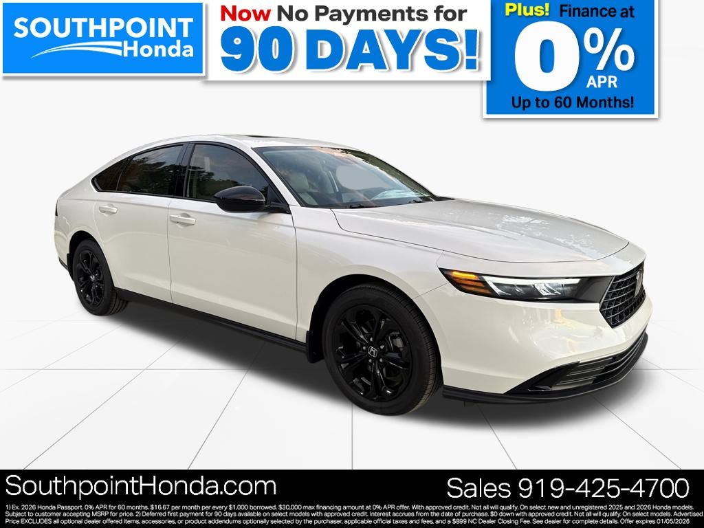 2025 Honda Accord SE's photo