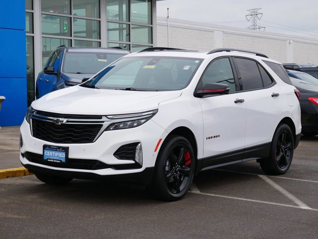 Used 2023 Chevrolet Equinox Premier with VIN 3GNAXXEG1PL230164 for sale in Roseville, Minnesota