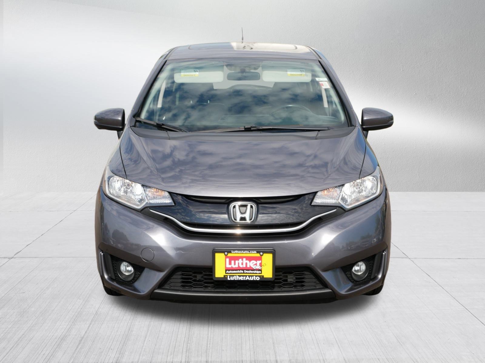 Certified 2017 Honda Fit EX-L with VIN JHMGK5H81HS022121 for sale in Hopkins, Minnesota