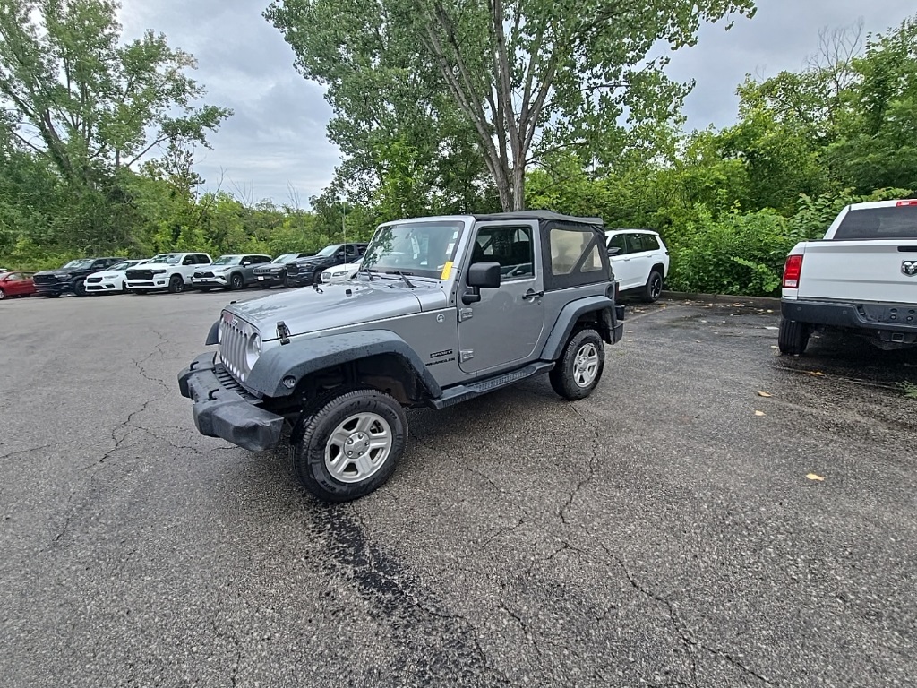Used 2014 Jeep Wrangler Sport with VIN 1C4AJWAG1EL160278 for sale in Kansas City