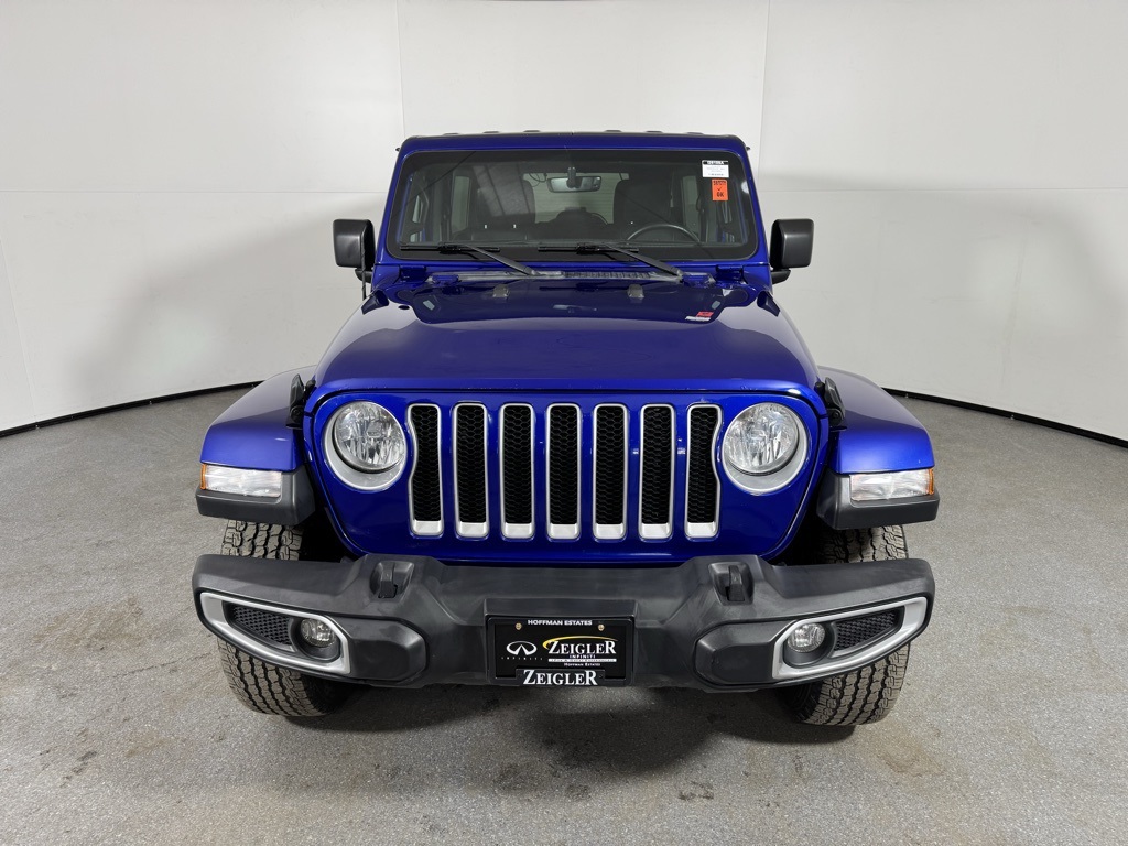 Used 2018 Jeep All-New Wrangler Unlimited Sahara with VIN 1C4HJXEN4JW325844 for sale in Hoffman Estates, IL
