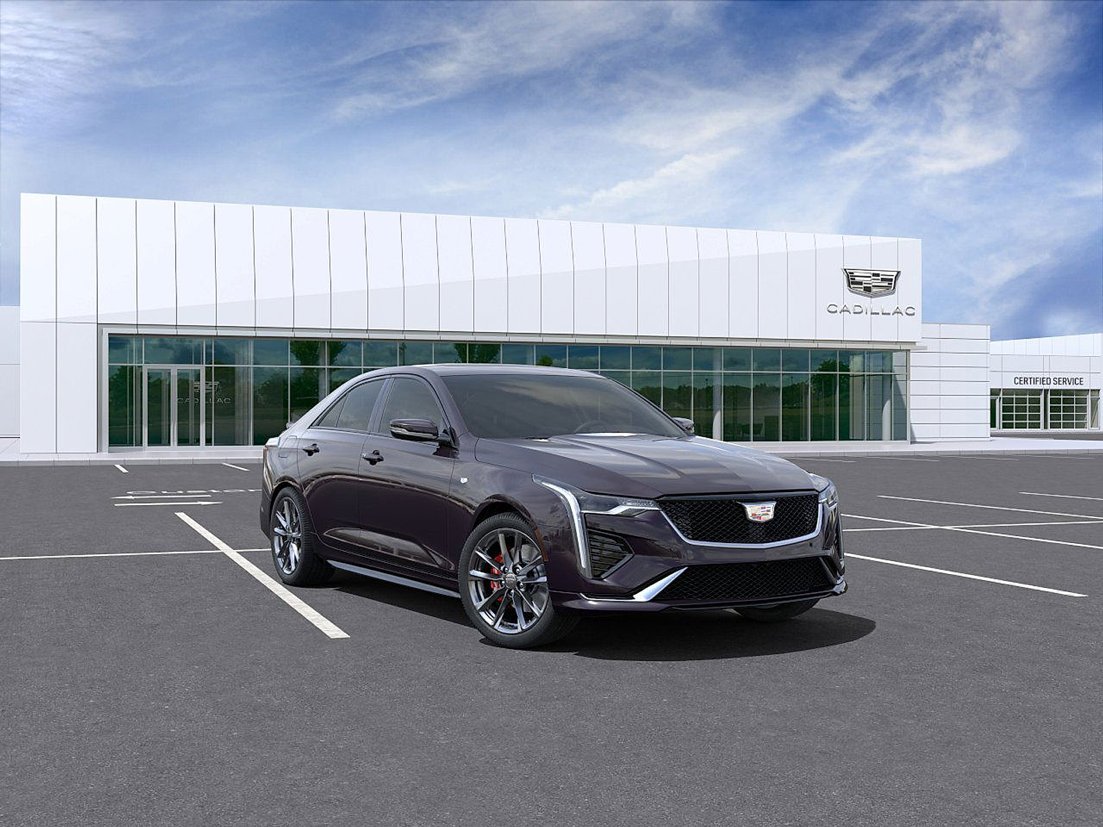 New 2025 Midnight Sky Metallic Cadillac Sport image 1
