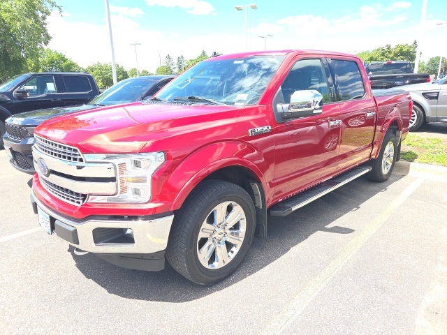 Used 2020 Ford F-150 Lariat with VIN 1FTEW1E40LKD49917 for sale in Apple Valley, Minnesota