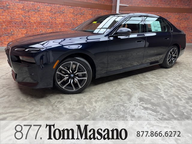New 2025 Black BMW 760i xDrive image 1