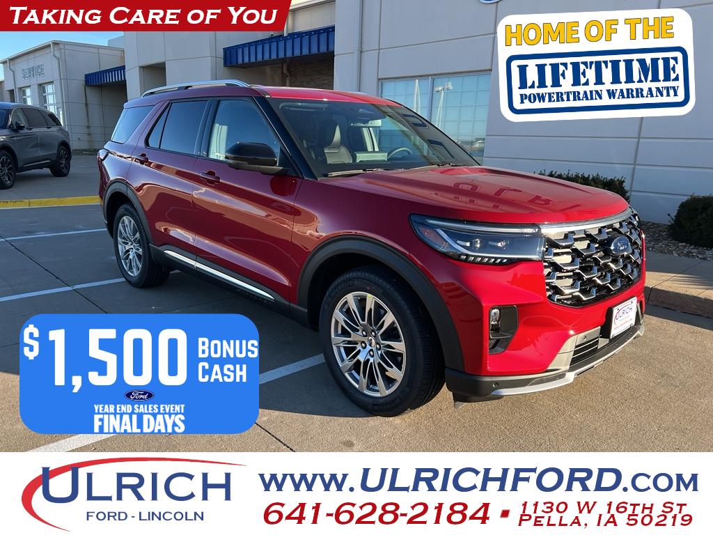 2026 Ford Explorer Platinum's photo