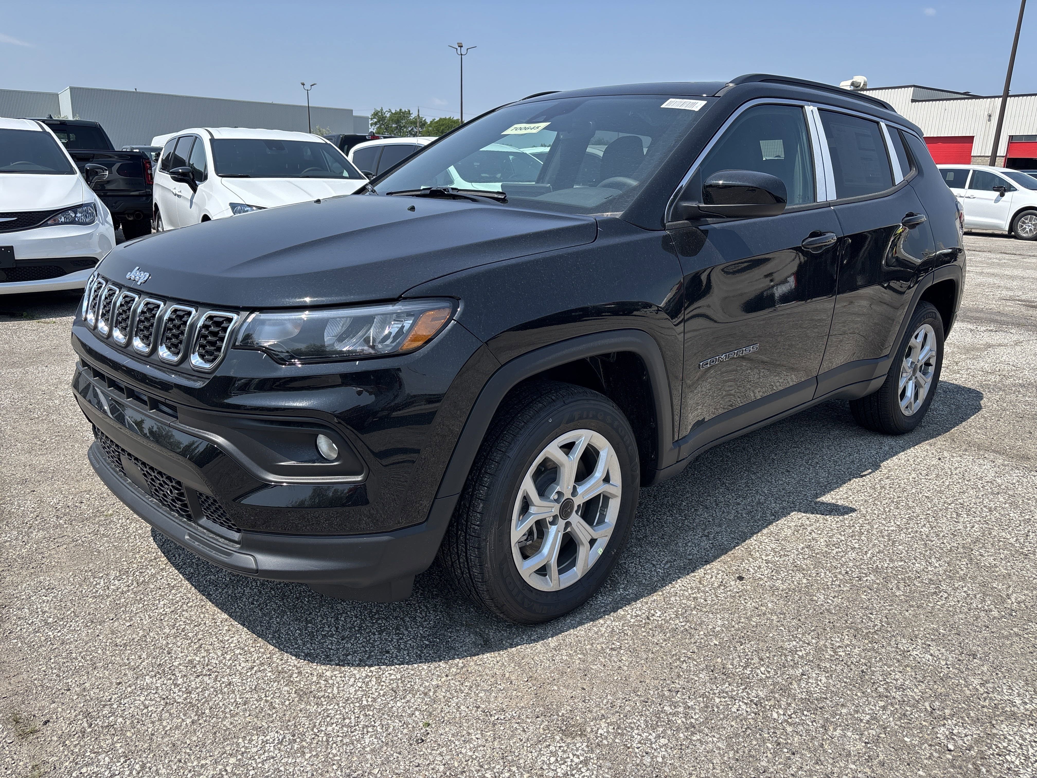 New 2025 Diamond Black Crystal Pearl Jeep North image 1