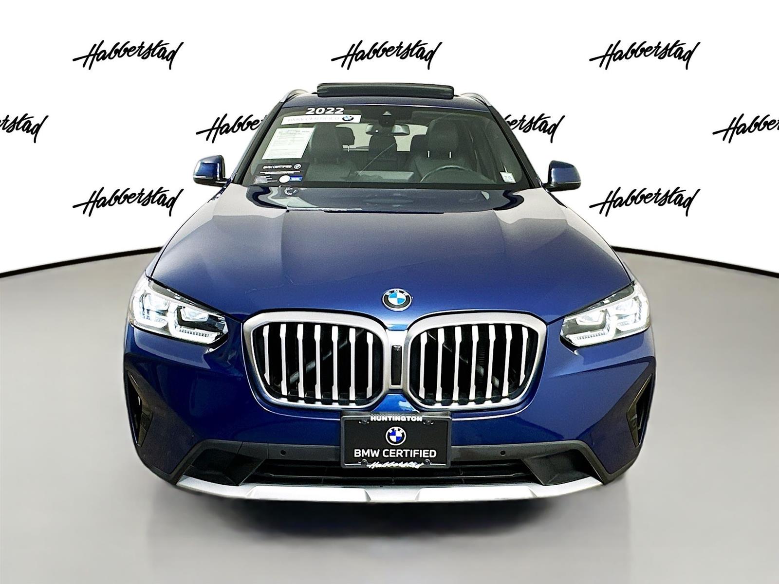 Certified Used 2022 Phytonic Blue Metallic BMW xDrive30i image 2