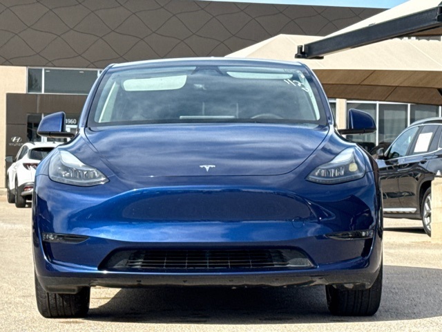 Used 2023 Tesla Model Y Base with VIN 7SAYGDED0PF945708 for sale in Granbury, TX