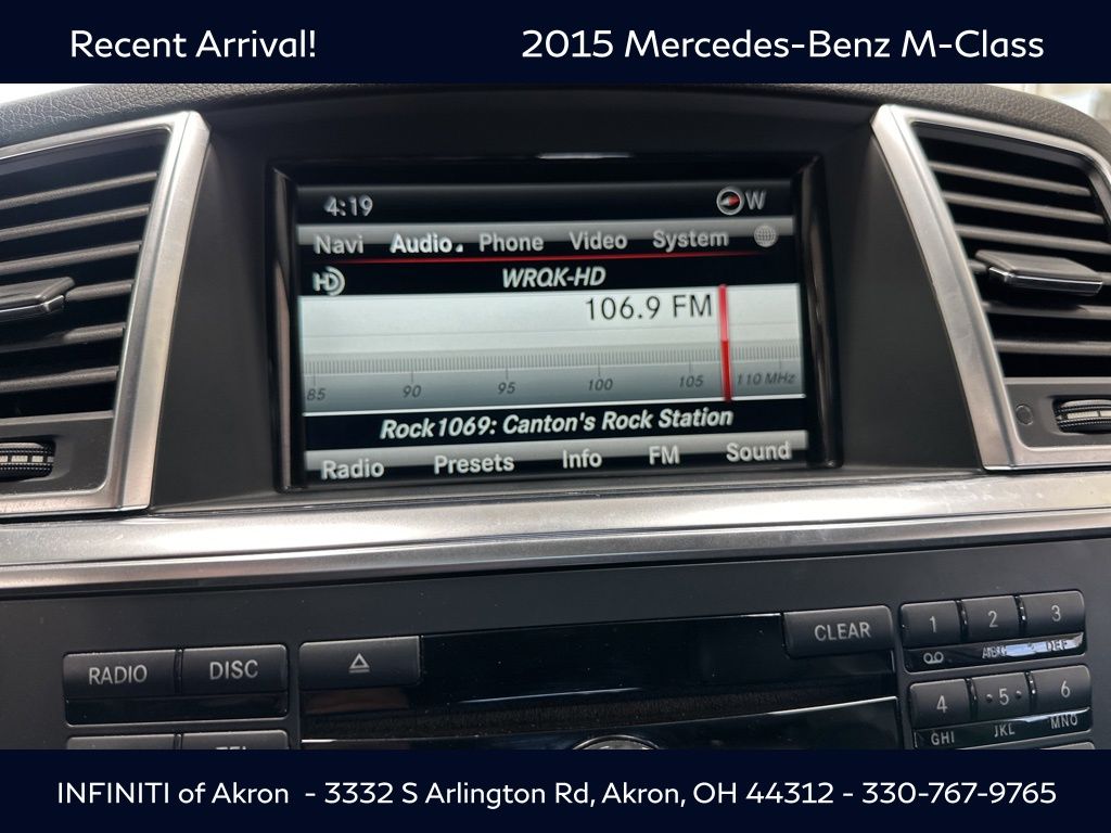 2015 Mercedes Benz ML 350 4MATIC photo 52