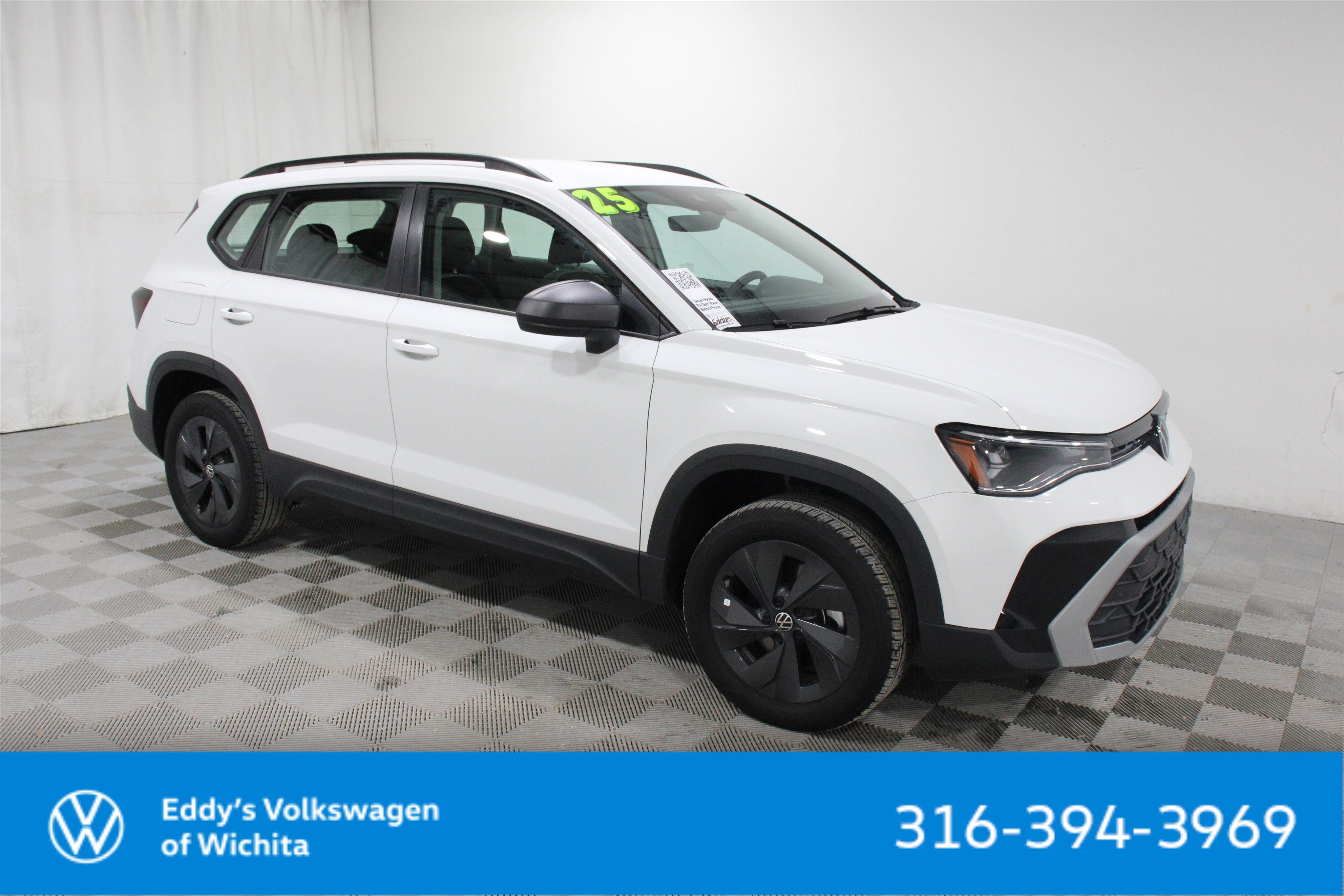 Certified Used 2025 Pure White Volkswagen S image 1