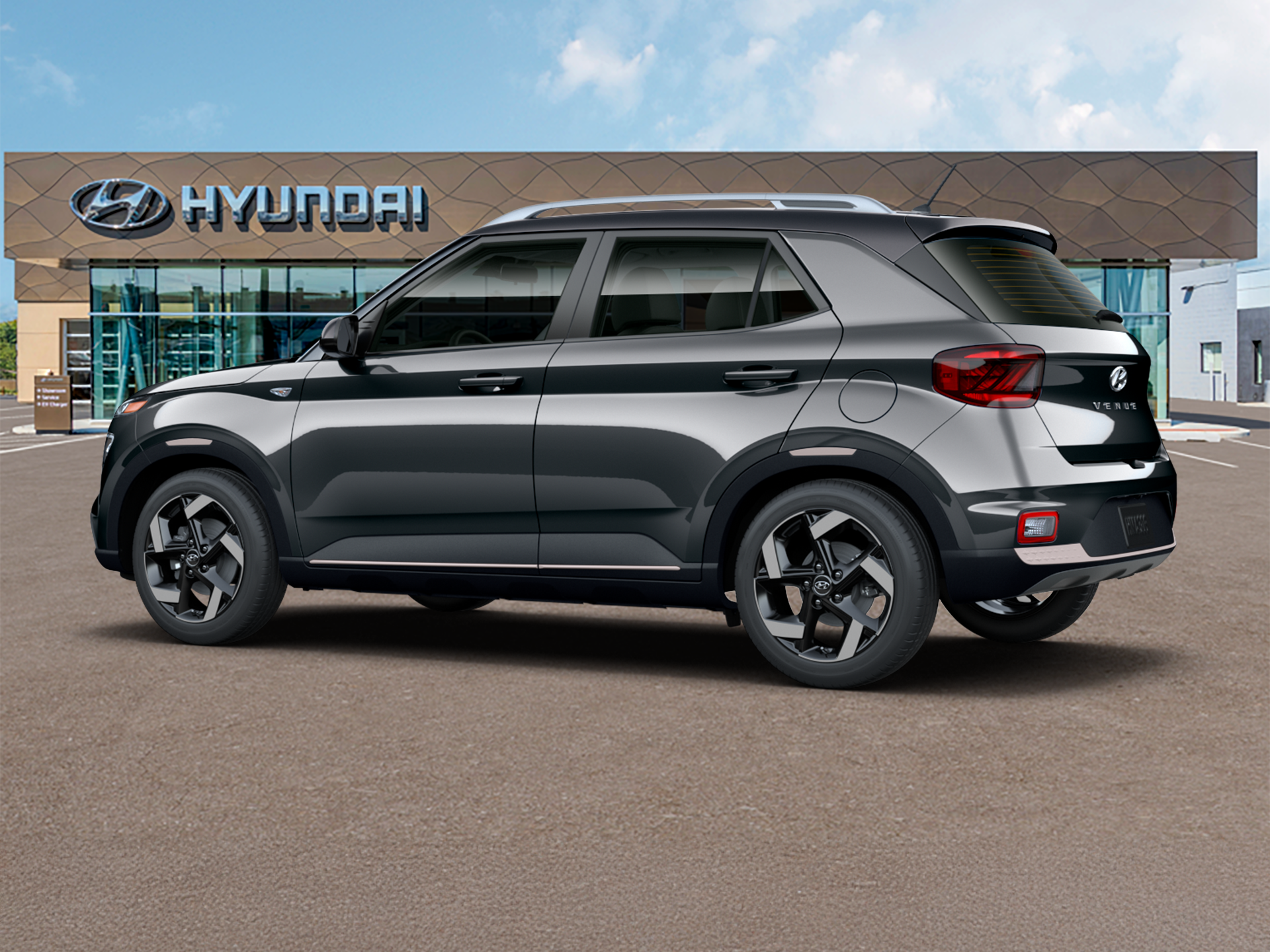 New 2023 Galactic Gray Hyundai Limited image 4
