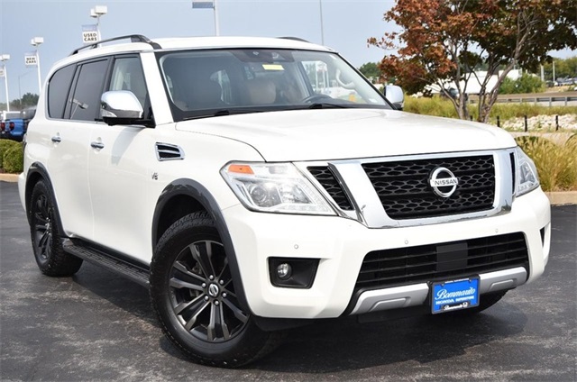 Used 2018 Nissan Armada Platinum with VIN JN8AY2NE0J9730912 for sale in Hazelwood, MO