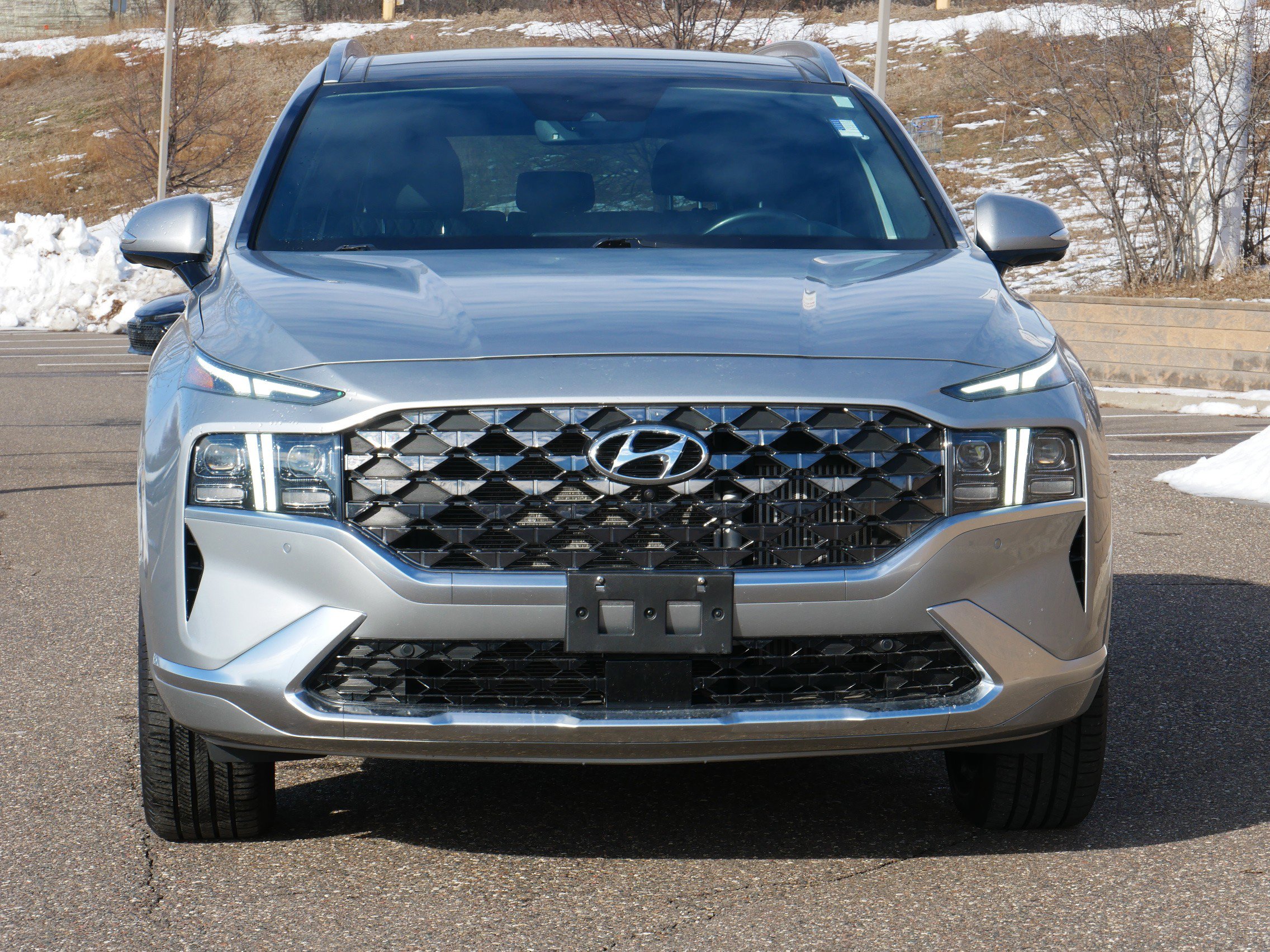Used 2021 Hyundai Santa Fe Calligraphy with VIN 5NMS5DAL2MH314202 for sale in Eden Prairie, Minnesota
