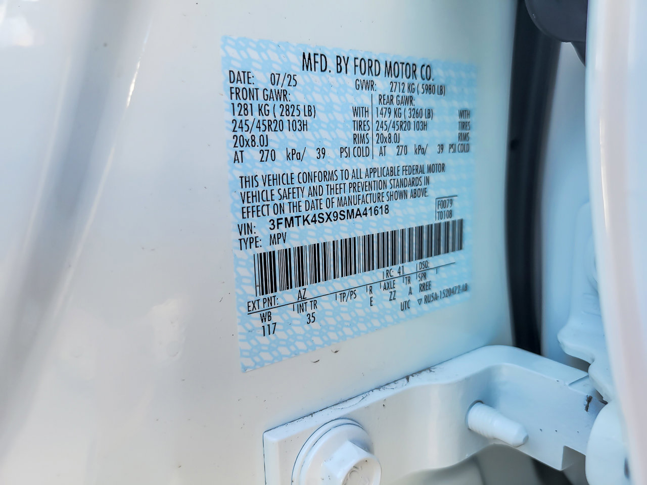 2025 FORD MUSTANG MACH-E - Image 23