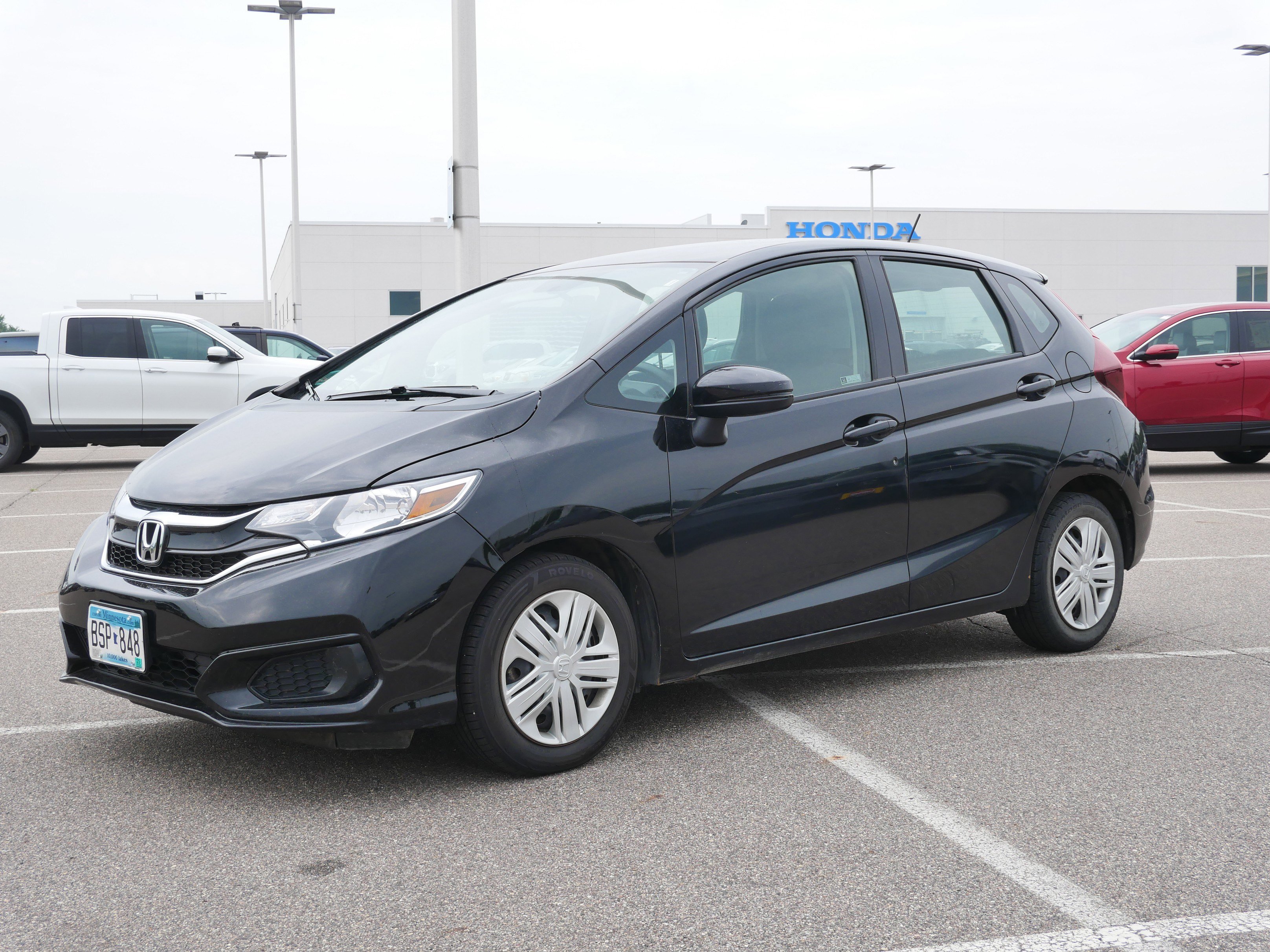 Used 2019 Honda Fit LX with VIN 3HGGK5H45KM705441 for sale in Waite Park, Minnesota