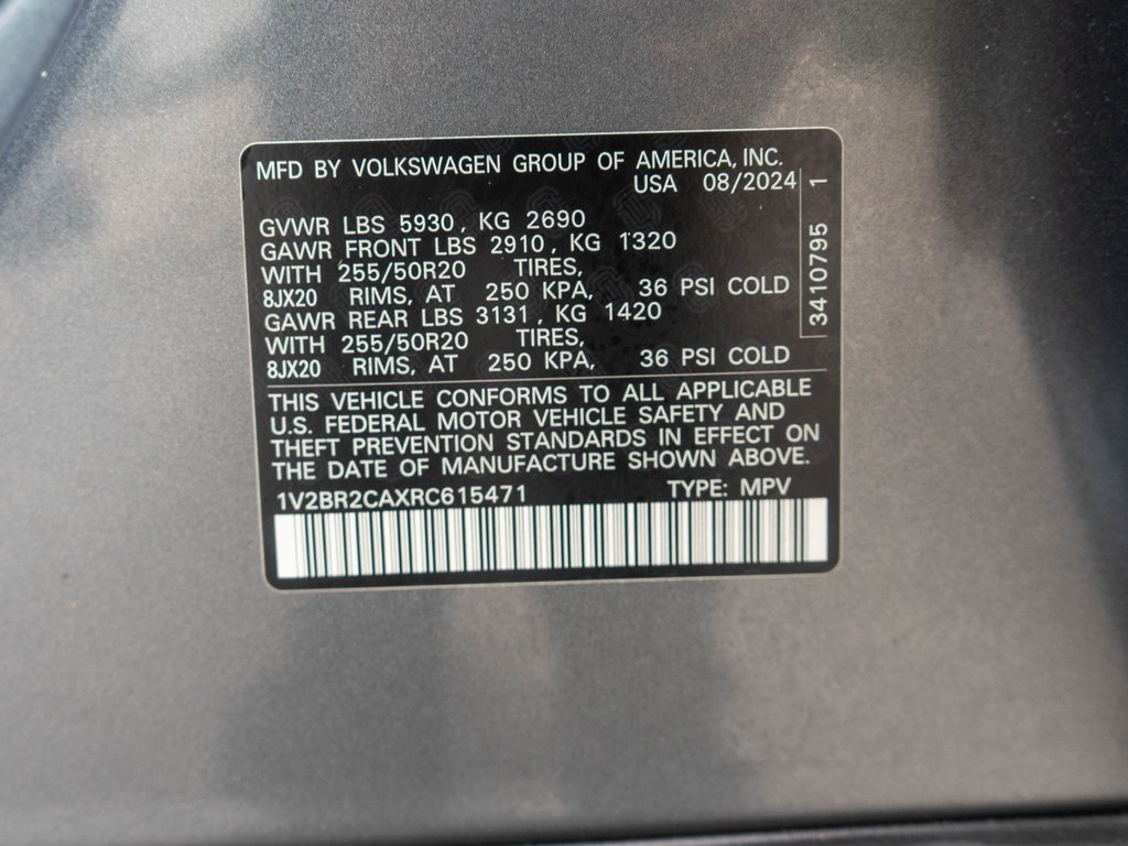 2024 Volkswagen Atlas SEL photo 35